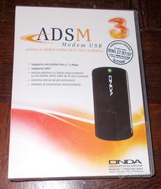 Modem umts usb 3 adsm onda mh602hs