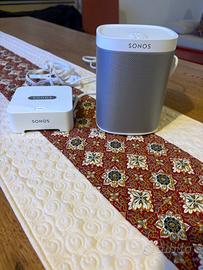 Sonos PLAY:1 + Sonos Bridge – perfetti, come nuovi