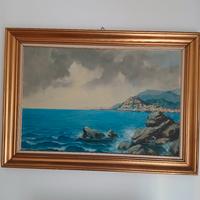 Quadro D'epoca "Ponente Ligure "