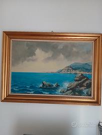 Quadro D'epoca "Ponente Ligure "