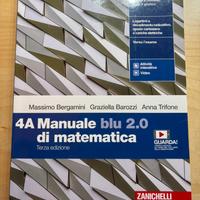 Libro 3A e 3B Manuale blu 2.0 di Matematica