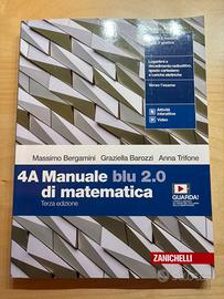 Libro 3A e 3B Manuale blu 2.0 di Matematica