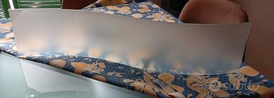 mensola in vetro opaca