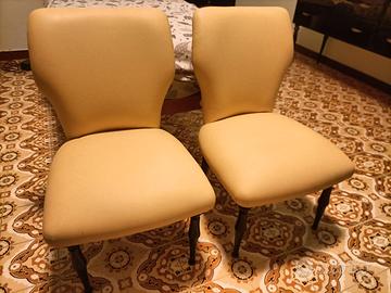 Coppia poltroncine anni ’60 restaurate – ottime co