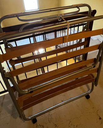 Letto pieghevole con materasso