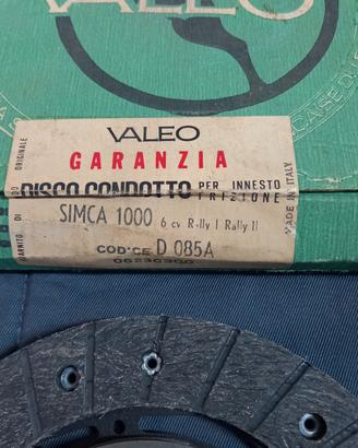 Disco frizione valeo per simca 1000 