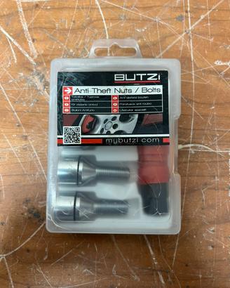 Kit bulloni cerchi  antirapina BUTZI