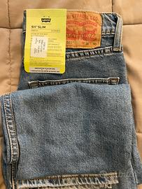 Jeans Levi’s 511 slim mai indossati tg. 30x30