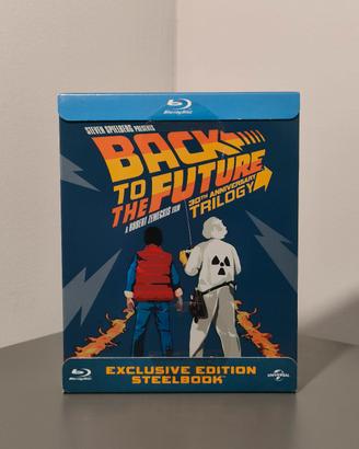 🎬Back to the Future Trilogia 30⁰Steelbook Blu-ray