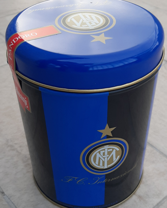 Barattolo latta dell' INTER