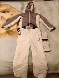 Abbigliamento completo sci 10 anni