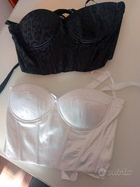due corsetti corti donna 