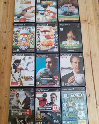 Lotto 12 Videogiochi PS2 Japan 