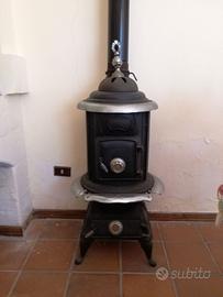 Stufa antica in ghisa da 10 kw