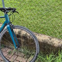 Bici da corsa donna Triban regular verde 