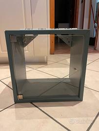 Cubo ikea con vetro