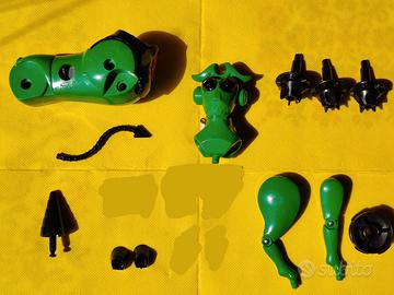 Micronauti Pegasus cavallo verde GIG Mego vintage