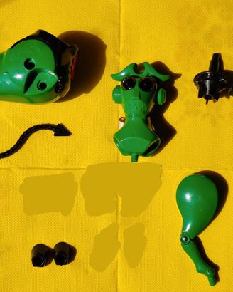 Micronauti Pegasus cavallo verde GIG Mego vintage