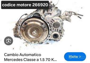 Cambio automatico classe a 150 benzina 07