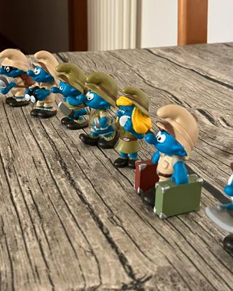 Collezione Puffi Safari