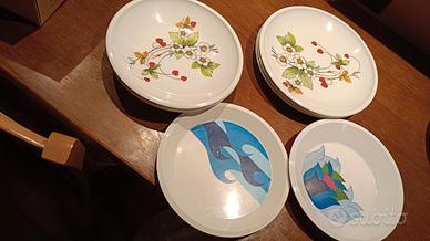 Piatti campeggio, pezzi vari