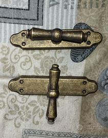 MANIGLIE PER PORTE FINESTRE ANNI 80