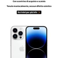 IPhone 14 pro 256 gb bianco