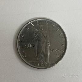 100 Lire Città del Vaticano 1962