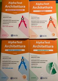 Alpha Test Architettura Kit completo preparazione