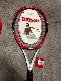 Tennis racchetta e borsa portaracchette wilson new