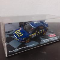 Modellino auto rally Subaru