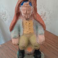 antica statuina presepe siciliano 