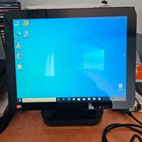 computer per cassa negozi  touch screen 15 pollici