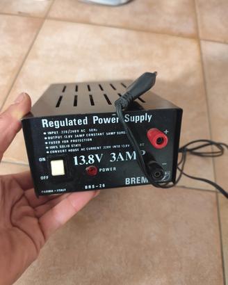 Alimentatore stabilizzato 3-5 ampere 