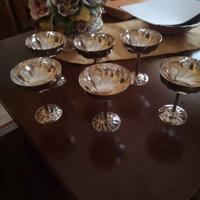 Coppe champagne silver plated