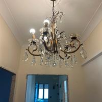 Lampadario a  goccie da sistemare