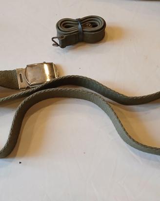 Cintura militare USA + cinghia tracolla esercito