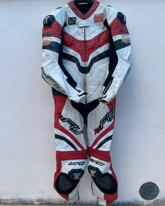 Tuta moto intera