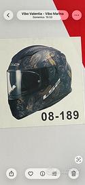 Casco integrale LS2 FF320 Matt Violet