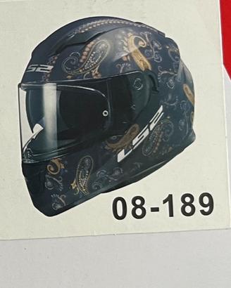 Casco integrale LS2 FF320 Matt Violet