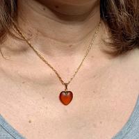 Collana con pendente cuore