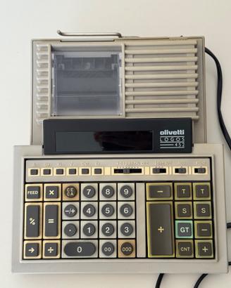 Calcolatrice vintage Olivetti Logos 452