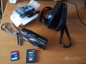 Nikon Coolpix S6150 + SD8Gb + Custodia + Caricator