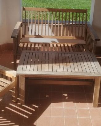 Set poltrone da giardino 