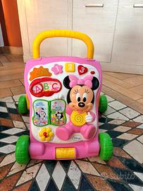 Carrellino Primi Passi Minnie Clementoni