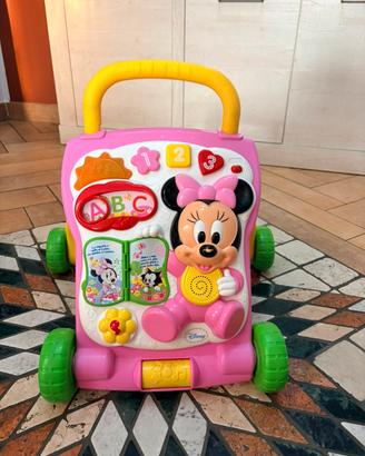 Carrellino Primi Passi Minnie Clementoni