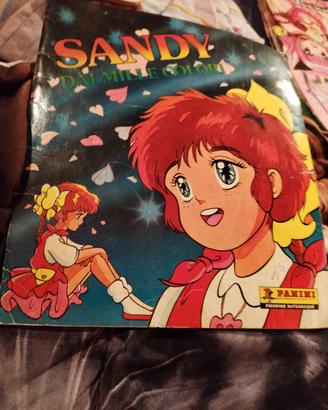 Sandy dai mille colori album figurine panini 1987 