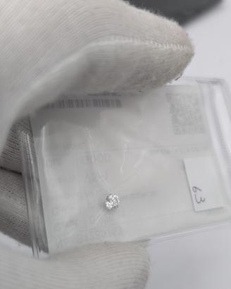 Diamante Naturale 0.325 ct – Colore F
