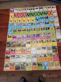 LOTTO 100 CARTE POKEMON