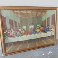 Quadro "L'ultima cena di Leonardo da Vinci"